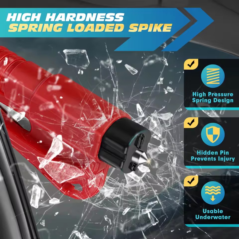 ค้อนนิรภัยสำหรับรถยนต์ เครื่อง - Rescue Rope Throw บทวิจารณ์และราคา