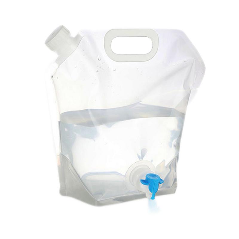 Camping ถุงน้ําพร้อมก๊อกน้ําพั - Water Bag Collapsible บทวิจารณ์และราคา