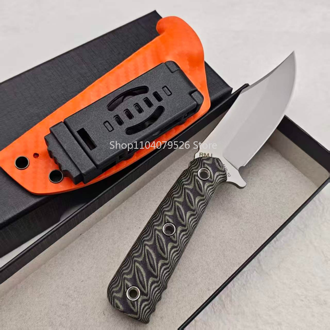 RMJ มีด EDC ใบมีดคงที่ ความแข็ - Bushcraft Knife Fixed บทวิจารณ์และราคา