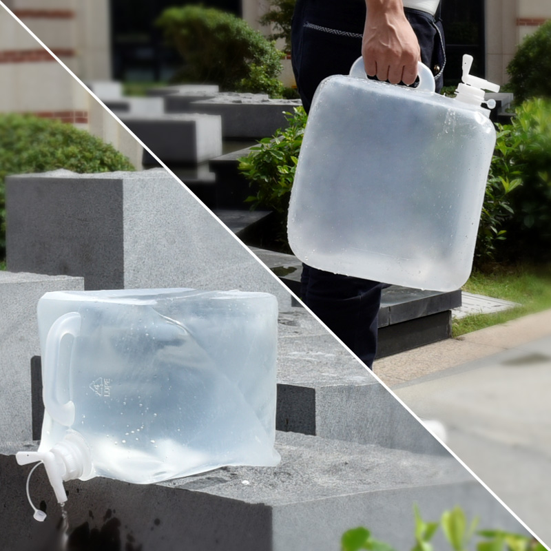 ถุงน้ำพลาสติกพับได้ 5 ลิตร 1 ใ - Water Bag Collapsible บทวิจารณ์และราคา