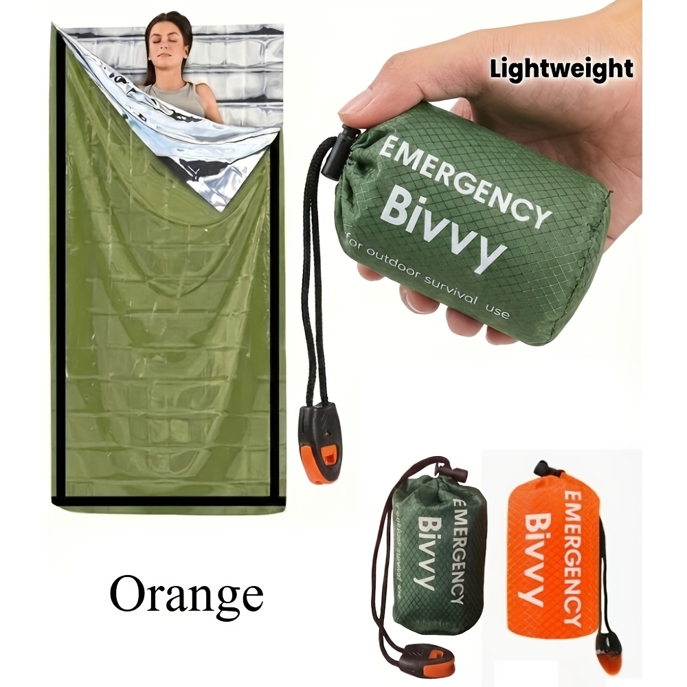 ชุดถุงนอนฉุกเฉิน 3 ชิ้นพร้อมสา - Bivy Bag Emergency บทวิจารณ์และราคา